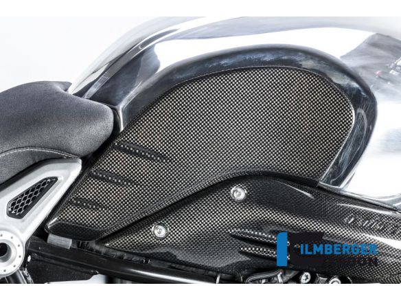 TANK COVER RIGHT CARBON ILMBERGER BMW R NINE T URBAN GS 2016-2018