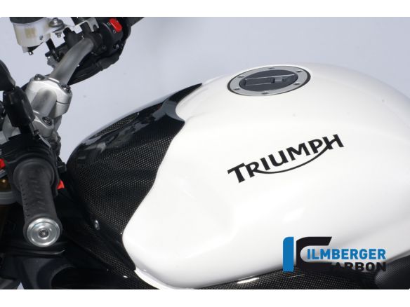 UPPER TANK COVER CARBON ILMBERGER TRIUMPH SPEED TRIPLE 1050 2011-2015