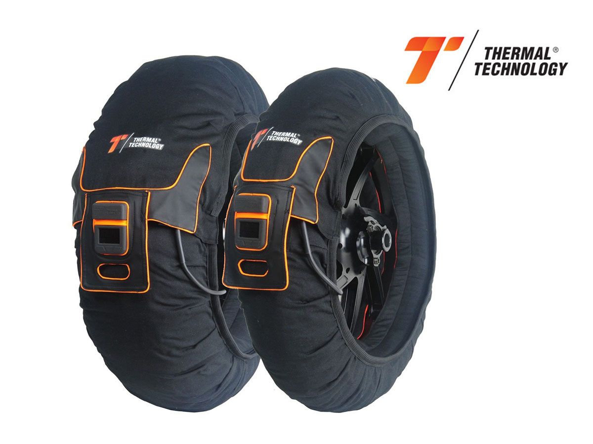 THERMAL TECHNOLOGY PAIR OF TYRE WARMERS TRIZONE SIZE XXL