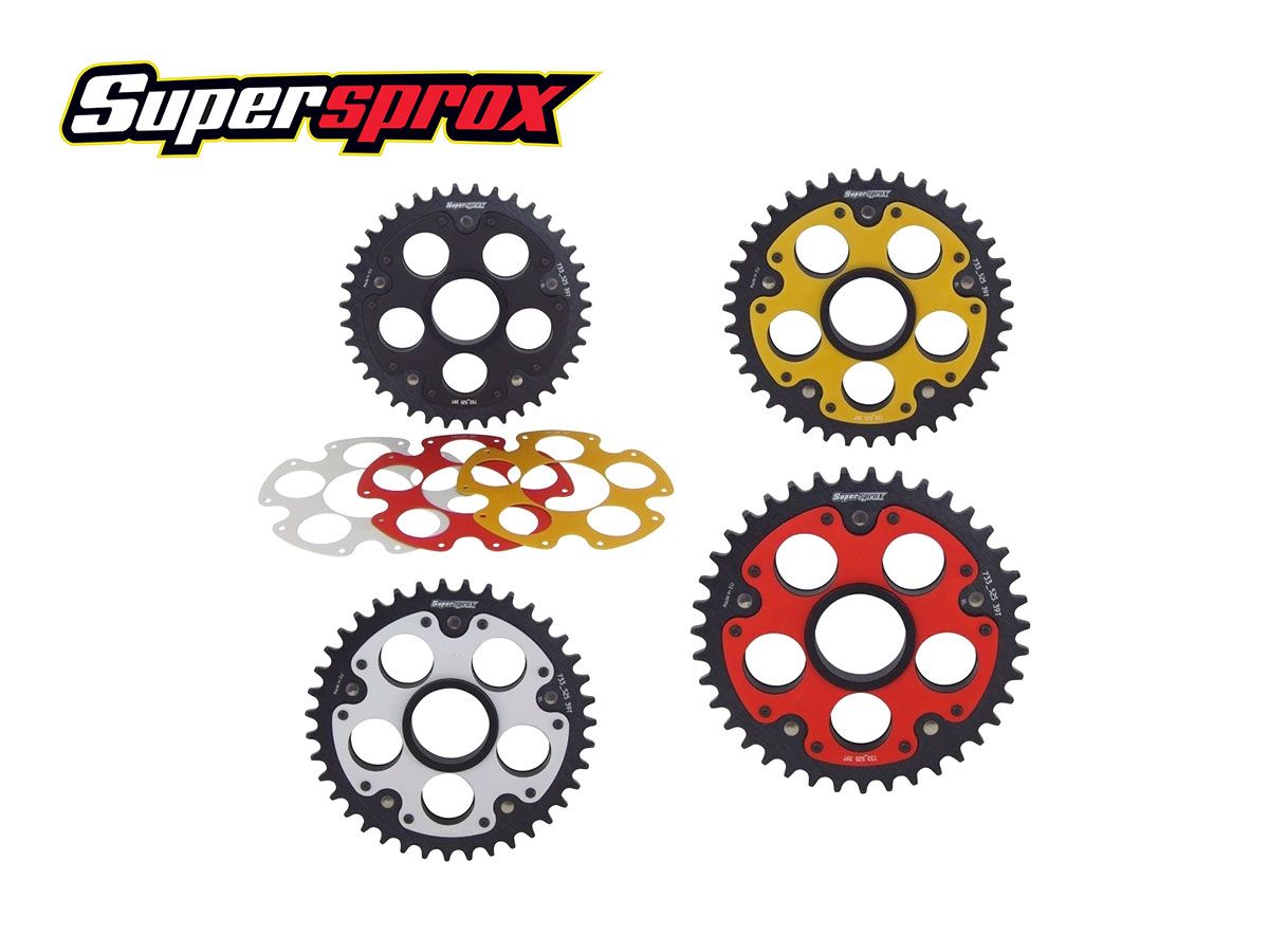 SPROCKETS EDGE SUPERSPROX DUCATI MONSTER 1100 EVO ABS 1100 2011-2013