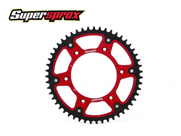 SPROCKET STEALTH 38 SUPERSPROX RED DUCATI 1098 S 1098 2007-2009
