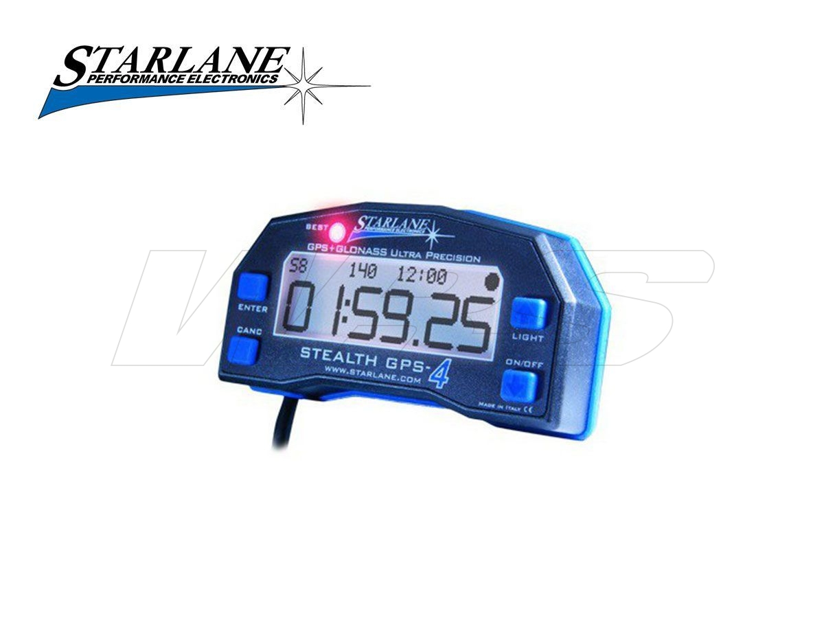 CRONOMETRO GPS USB STARLANE STEALTH GPS4 LITE YAMAHA R6 1995-2019