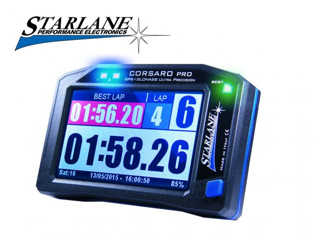 CRONOMETRO GPS STARLANE CORSARO PRO TOUCH SCREEN APRILIA RSV4 / RR / RF