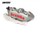 COPPIA FLANGE WRS ATTACCO RADIALE 100MM ARGENTO BMW R 1200 GS / ADV 2004-12