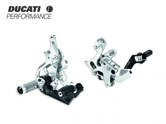 DUCATI OFFICIAL ADJUSTABLE REARSETS...