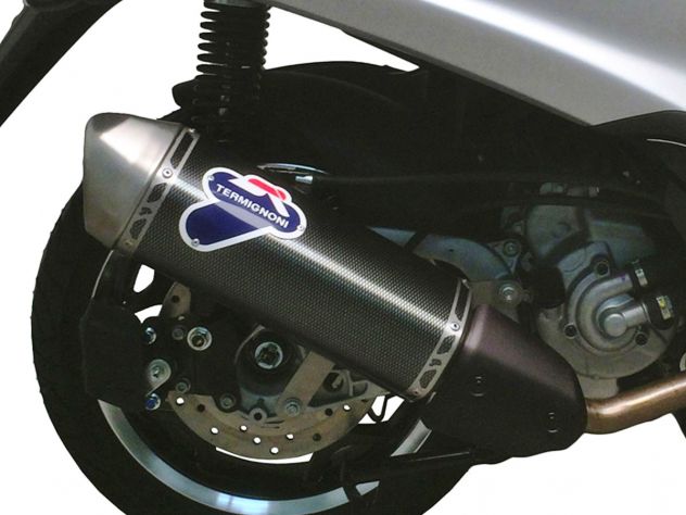 SILENCER TERMIGNONI INOX CARBON LOOK GILERA RUNNER ST 125 2008-2015 APPROVED