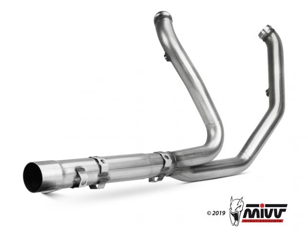 RACING LINK PIPE DECATALYST MIVV HARLEY DAVIDSON ROAD KING / CLASSIC 2014-2016