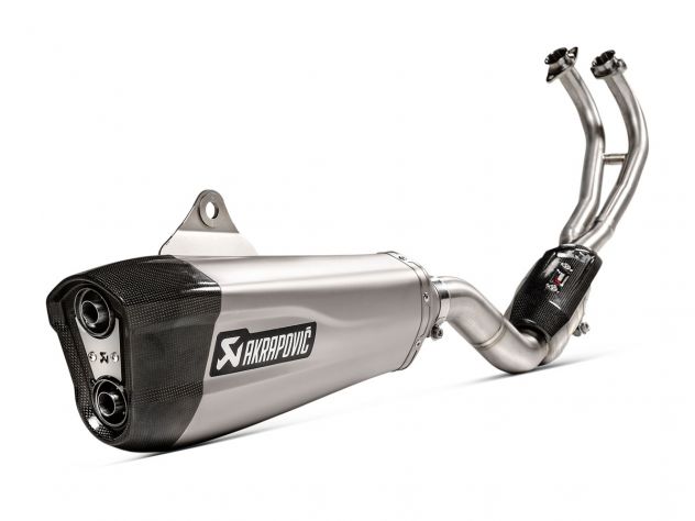 AKRAPOVIC COMPLETE EXHAUST SYSTEM...