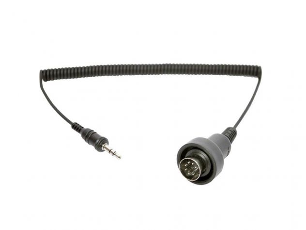 SENA SM10 7 POLE DOUBLE DIN 3.5MM STEREO CONNECTOR CABLE FOR HARLEY DAVIDSON U. CLASSIC 1998+