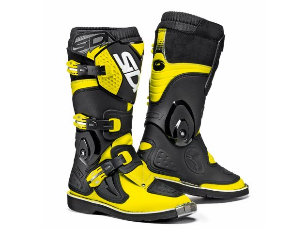 SIDI CHILDREN MOTORCYCLE BOOTS FLAME OFF ROAD