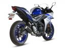 ESCAPE COMPLETO MIVV POWER STEEL MK3 CARBONO YAMAHA YZF R3 2015-2023