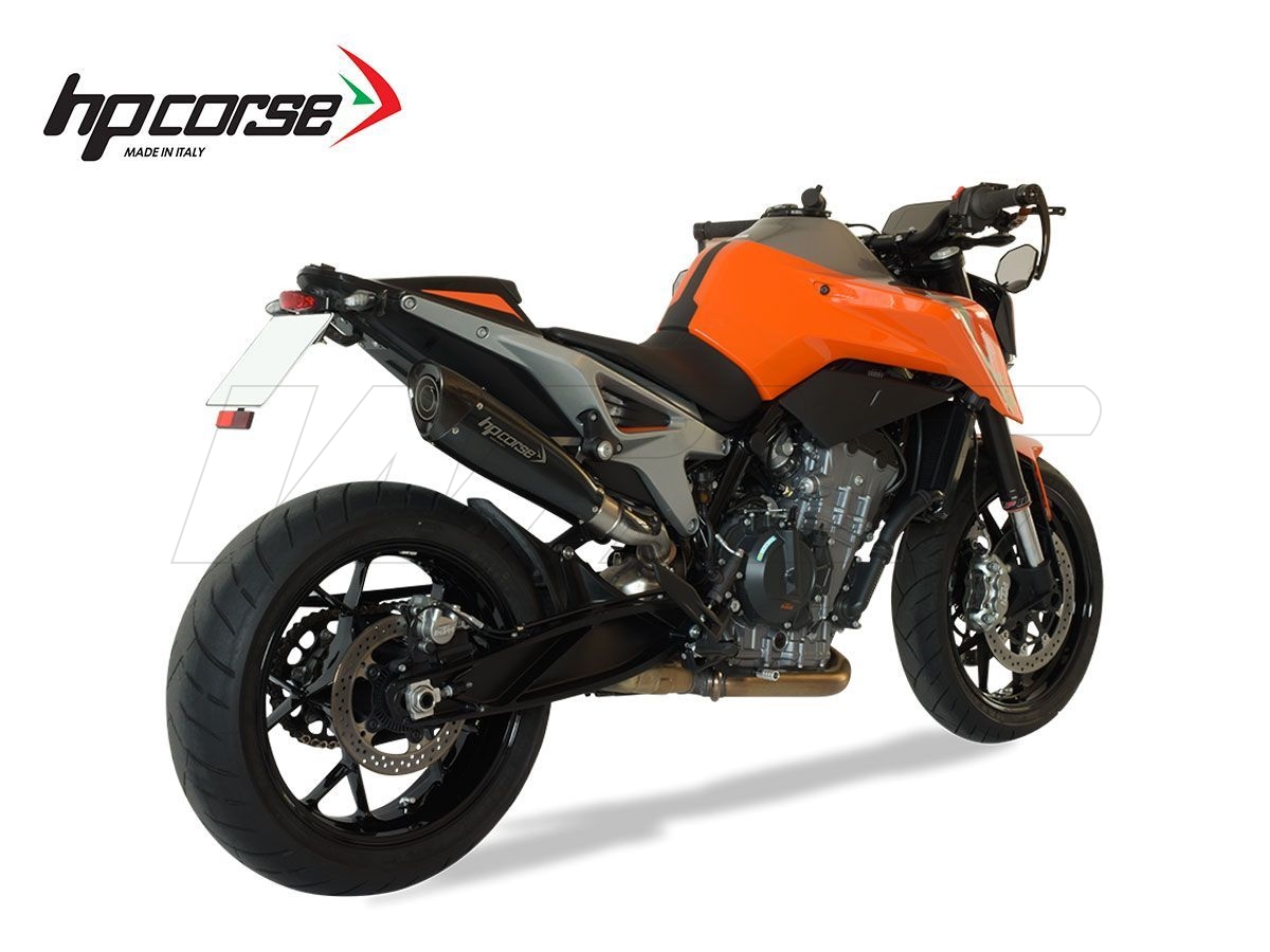 SILENCIADOR RACING EVOXTREME 310 CV ACERO NEGRO KTM DUKE 790 2018-2022