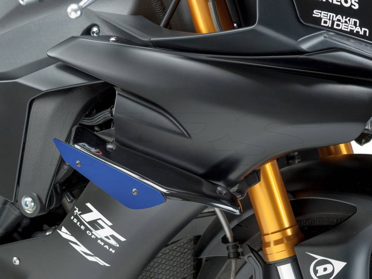 Yamaha yzf-r1 2015+/fz-10 rueda dentada cubierta protección carbon tiburón aleta 