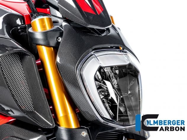 ILMBERGER HEADLIGHT COVER CARBON...