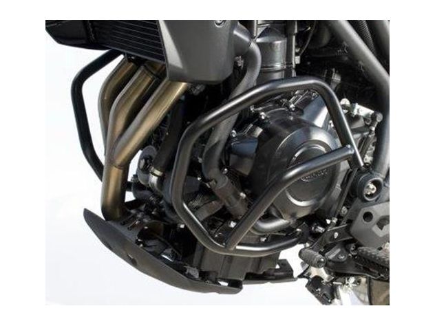 BLACK ENGINE PROTECTION TUBES R&G TRIUMPH TIGER 800 XRX 2015-2018