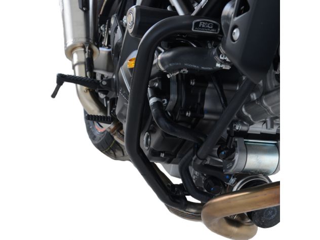 BLACK ENGINE PROTECTION TUBES R&G SUZUKI SV 650X 2018-2020