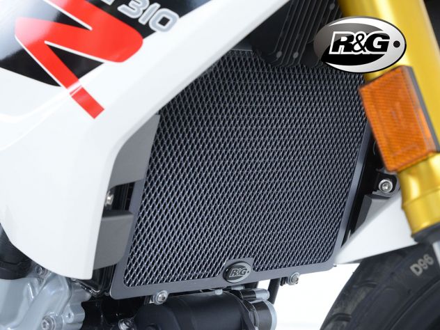 GRIGLIA PROTEZIONE RADIATORE ACQUA ALLUMINIO R&G KTM RC 125 2014-2016