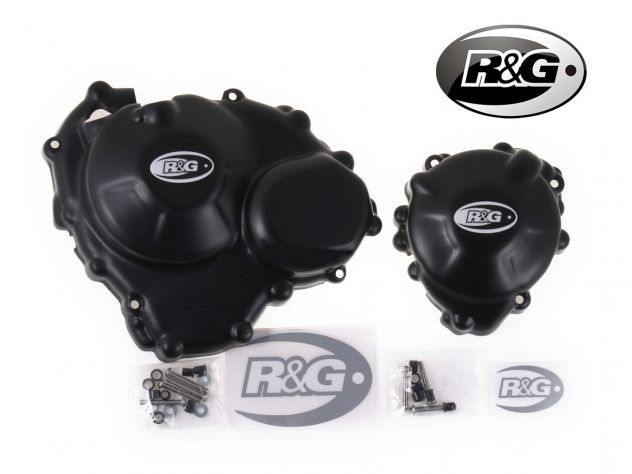PAIR OF ENGINE PROTECTIONS R&G KTM 390 DUKE 2013-2015